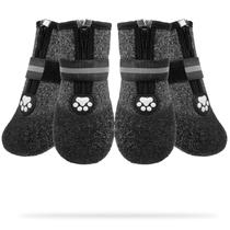 Dog Boots VKPETFR Sapatos impermeáveis respiráveis para cães