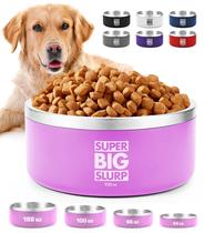 Dog Bowl Tuff Pupper Heavy Duty Isolated 3L para cães grandes