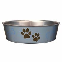 Dog Bowls Loving Pets Bella em aço inoxidável à prova de derramamento