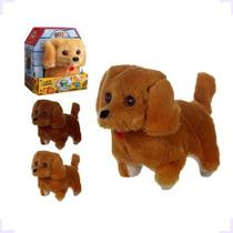 Dog Cachorrinho De Pelucia Com Som E Movimento Brinquedo