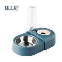 Dog Cat Bowl Water Dispenser Automatic Water Storage Pet Dog Cat Food Bowl Food Container com waterer waterer waterer feeder Suprimentos de alimentação e rega de gatos(L)