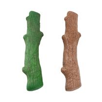 Dog Chew Toys Outward Hound Dogwood Wood Durable, pacote com 2 Dog Chew Toys Outward Hound Dogwood Wood Durable, pacote com 2