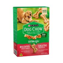 Dog Chow Biscoito Fgo Med/gd E.life 500g
