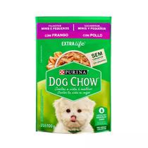 Dog Chow Sachê para Cães Filhotes de Raças Pequenas sabor Frango 100g
