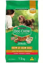 Dog Chow Salud Visible Para Cão Adulto De Raça Mini E Pequena Sabor Mix Em Sacola De 3kg