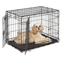 Dog Crate Midwest Homes para animais de estimação iCrate Double Door 30 cm