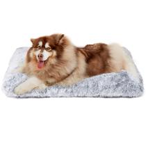 Dog Crate Pad EHEYCIGA Fluffy XXL de pelúcia sintética para cães