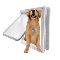 Dog Door Grestorm Large Magnetic para animais de estimação de até 45 kg