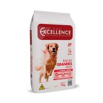 Dog Excellence Adulto Raças Grandes - HI-PREMIUM - Carne e Arroz - 15kg