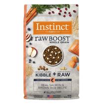 Dog Food Instinct Raw Boost de salmão e arroz integral 9,07 kg Dog Food Instinct Raw Boost de salmão e arroz integral 9,07 kg