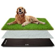 Dog Grass Potty Patch PICK FOR LIFE Large com bandeja 35x22,6 cm Dog Grass Potty Patch PICK FOR LIFE Large com bandeja 35x22,6 cm