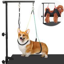 Dog Grooming Arm getlstub 35 com rede para pequenos e médios Dog Grooming Arm getlstub 35 com rede para pequenos e médios