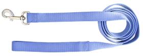 Dog Lead Hamilton, nylon de espessura única, 2,5 cm x 1,8 m, azul baga