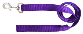 Dog Lead Hamilton, nylon de espessura única, 2,54 cm x 1,83 m, roxo Dog Lead Hamilton, nylon de espessura única, 2,54 cm x 1,83 m, roxo