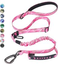Dog Leash Hotsky Tactical Heavy Duty Bungee com absorção de choque Dog Leash Hotsky Tactical Heavy Duty Bungee com absorção de choque