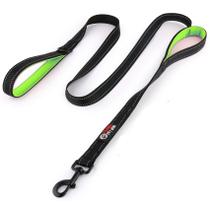 Dog Leash Primal Pet Gear de 1,8 m de comprimento com alça dupla refletiva