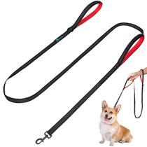 Dog Leash PuppyDoggy para cães pequenos e médios 180 cm com 3 costuras refletivas