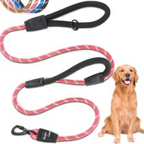 Dog Leash Roam Gear de 6 pés com 2 alças acolchoadas para médio/grande Dog Leash Roam Gear de 6 pés com 2 alças acolchoadas para médio/grande