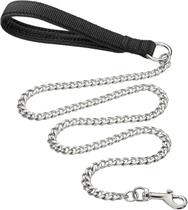 Dog Leash SLE Heavy Duty Metal Chew Proof 1,8 m para cães grandes