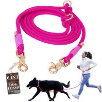 Dog Leash Sticks N' Bones co Hands Free Waist para 2 cães Dog Leash Sticks N' Bones co Hands Free Waist para 2 cães