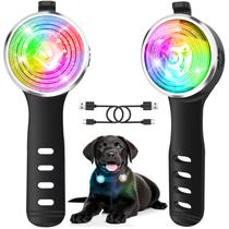 Dog Lights Tubasion, pacote com 2, recarregável, 8 modos, à prova d'água Dog Lights Tubasion, pacote com 2, recarregável, 8 modos, à prova d'água