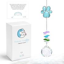 Dog Memorial Sun Catcher Mardili Crystal Rainbow Light Dog Memorial Sun Catcher Mardili Crystal Rainbow Light