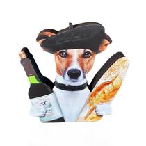 Dog Pão E Vinho Em Mdf Estampa Decoryou