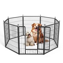 Dog Playpen Simple Deluxe 8 painéis de 32 cm de altura para cães