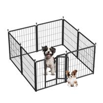 Dog Playpen Simple Deluxe Outdoor Portable 24 cm 8 painéis