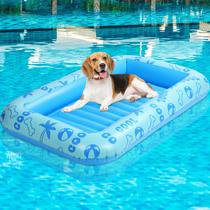 Dog Pool Float JellyArch JellyArch Dog Float para piscina de verão 152 x 85 cm