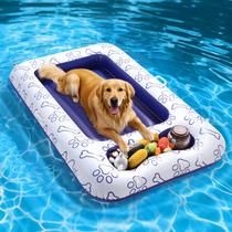Dog Pool Float MoKo para cães pequenos, médios e grandes, azul Dog Pool Float MoKo para cães pequenos, médios e grandes, azul