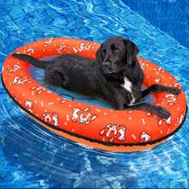 Dog Pool Float UJG 55x35" para cães pequenos, médios e grandes Dog Pool Float UJG 55x35" para cães pequenos, médios e grandes