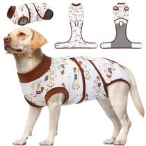 Dog Recovery Suit Kuoser para cães machos do sexo feminino Spay Neuter