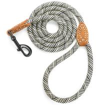 Dog Rope Leash Mile High Life Mountain Climbing com couro