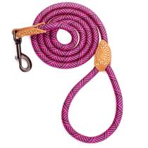 Dog Rope Leash Mile High Life Mountain Climbing rosa choque Dog Rope Leash Mile High Life Mountain Climbing rosa choque