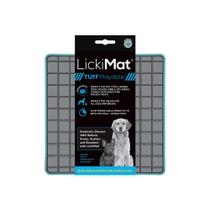 Dog Slow Feeder Lick Mat LICKIMAT Tuff Playdate Turquoise