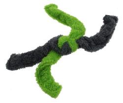 Dog Toy Cycle Dog Duraplush Large Green Grey Spring Thing