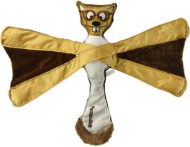 Dog Toy Doggles TYPESQ16 Pentapulls Flying Squirrel com 5 guinchos