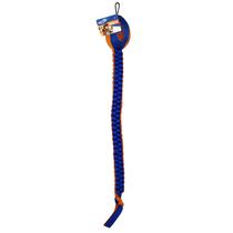 Dog Toy Nerf Dog Vortex Chain Tug com cabeça de futebol Squeaker