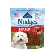 Dog Treats Blue Buffalo Nudges Jerky Cuts Steak Saco de 473 ml