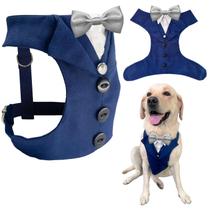 Dog Tuxedo Averyday Wedding Party, gravata borboleta, média, grande