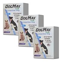 DogMax Plus Ação 4 em 1 Antipulgas, Carrapatos, Vermes e Sarna Comprimidos para Cães e Gatos de Todas as Raças e Tamanhos