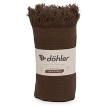 Döhler Manta Para Sofá Marrocos 2 Lugares 1,50m X 1,20m Marrom Döhler Manta Para Sofá Marrocos 2 Lugares 1,50m X 1,20m Marrom