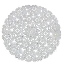 Doilies toalha de papel rendado Redondo 25cm Branco 52 un Doilies toalha de papel rendado Redondo 25cm Branco 52 un