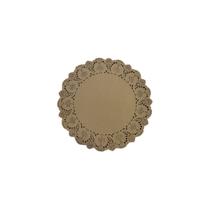Doilies toalha de papel rendado Redondo 34,5cm Kraft 52 un Doilies toalha de papel rendado Redondo 34,5cm Kraft 52 un
