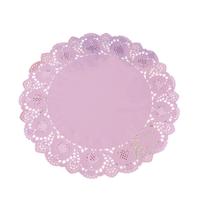 Doilies toalha de papel rendado Redondo Rosa 34,5cm 52 un Doilies toalha de papel rendado Redondo Rosa 34,5cm 52 un
