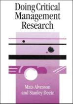 Doing Critical Management Research - SAGE US