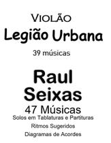 Dois Cadernos de Solos e Cifras Raul Seixas e Legião Urbana 200pg