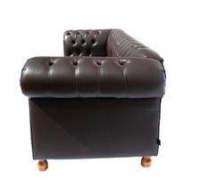 Dois Sofás Chesterfield Luiz XV 2,00M Corano Café sala de estar/recepção/ barbearia