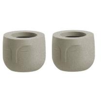 Dois Vasos de Planta Decorativo Buda